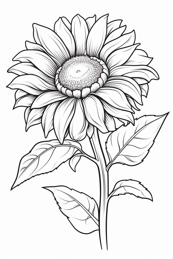 Explore 10 Beautiful Sunflower Coloring Pages for Relaxation and Creativity in 2025